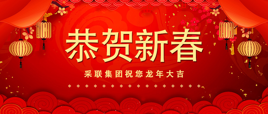 恭贺新春，今年会祝您龙年大吉！